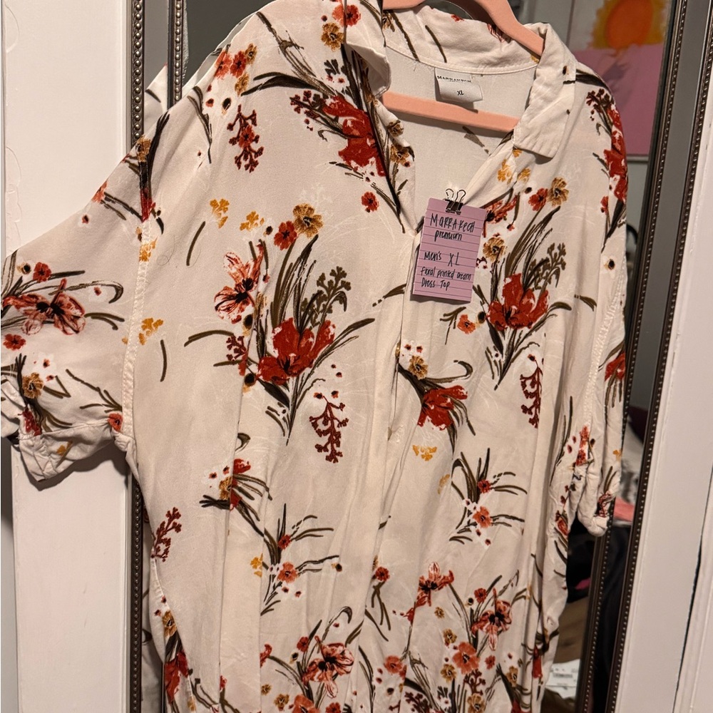 Men’s floral shirt